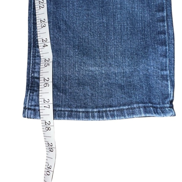 Levi’s 525 Women’s 14 S/C Straight Flap Pocket Dark Wash Med-Rise Denim Jeans - Picture 9 of 11